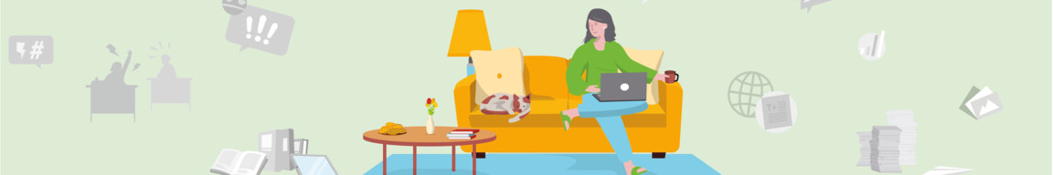 Laptop zur Teilnahme an einem Online-Seminar der Cornelsen Akademie
